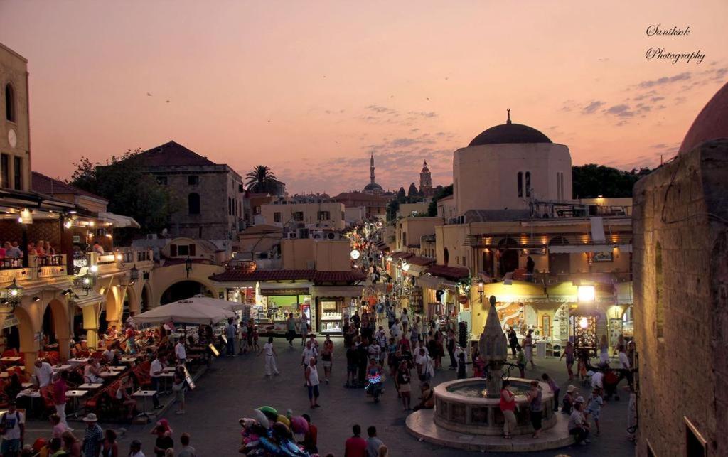 Galini Apartments Old Town Rhodes City Exterior foto